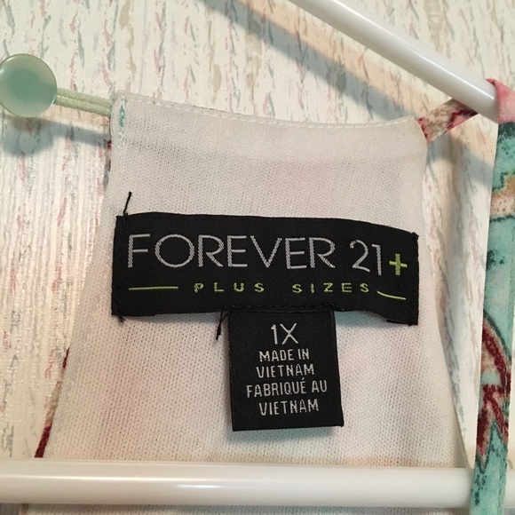 SOLD// Forever 21 Tribal Printed Halter Blouse - Picture 4 of 7